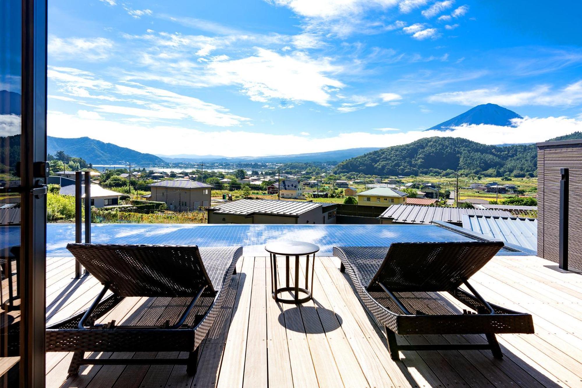 Fuji View And Spa Resort Tsumugi Kawaguchiko Fujikawaguchiko Εξωτερικό φωτογραφία