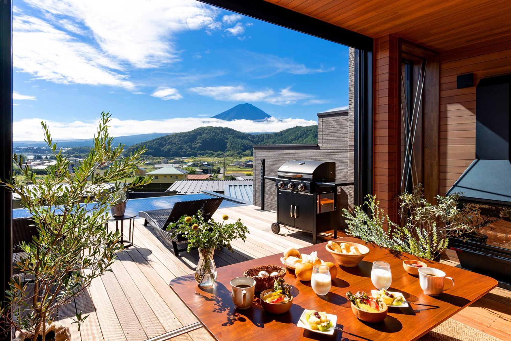 Fuji View And Spa Resort Tsumugi Kawaguchiko Fujikawaguchiko Εξωτερικό φωτογραφία