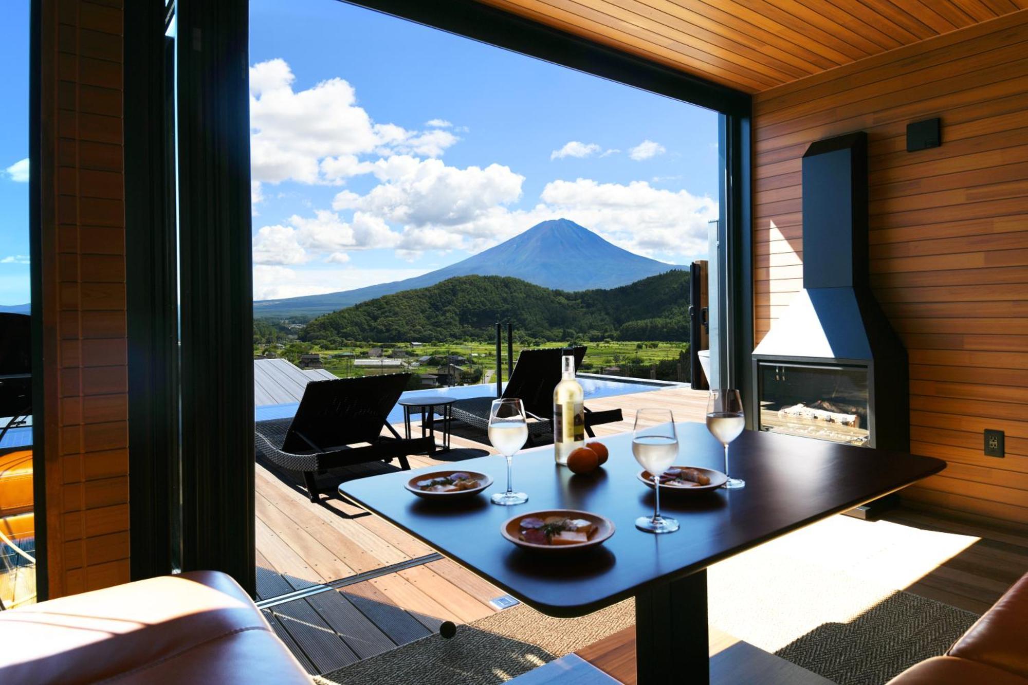 Fuji View And Spa Resort Tsumugi Kawaguchiko Fujikawaguchiko Εξωτερικό φωτογραφία
